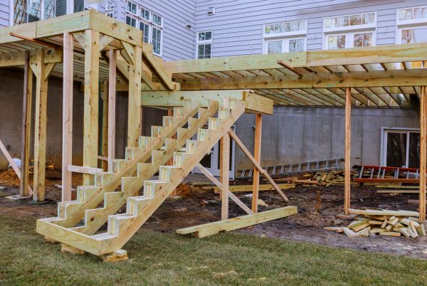 Deck Post Replacement in Dacula