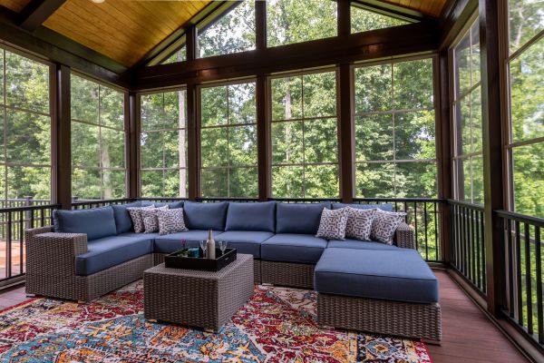 Enclosed Deck Installation in Dacula