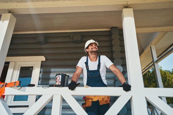 Porch Ceiling Construction in Dacula