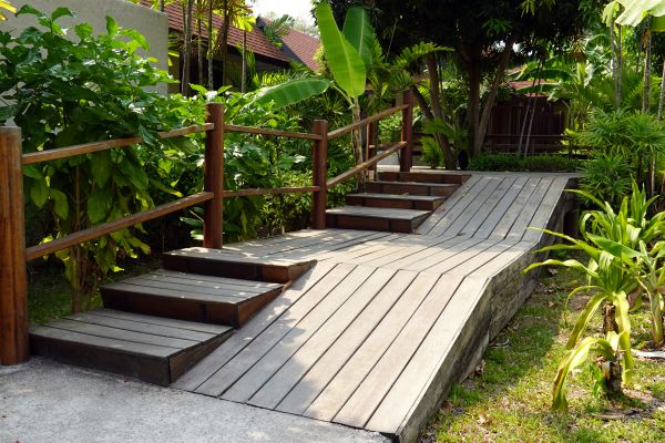 Wood Ramp Installation in Dacula