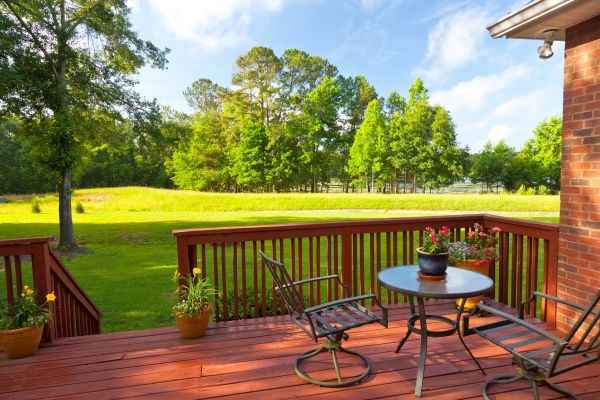 Redwood Deck Installation in Dacula