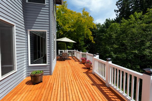 Cedar Deck Construction in Dacula