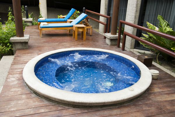 Hot Tub Deck Construction in Dacula