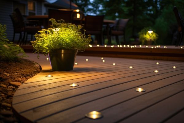Ground Level Deck Construction in Dacula