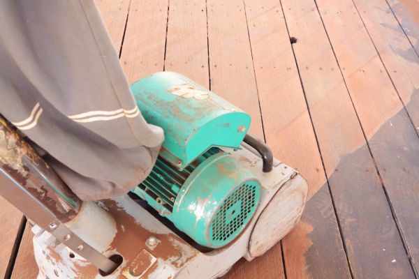 Cedar Deck Sanding Service