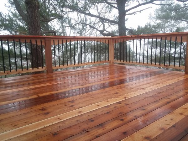 Cedar Deck Repair in Dacula